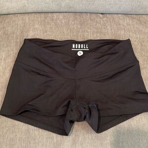 No Bull 2 inch inseam black stretchy shorts